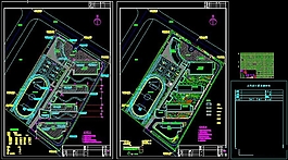 珠海某小学的绿化设计平面图