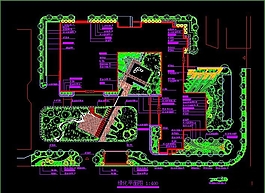 干部学院景观绿化平面