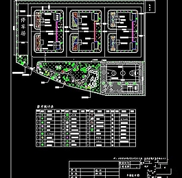 某住宅小区园林设计图