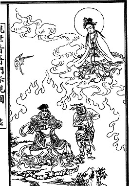 神话人物线稿素材163