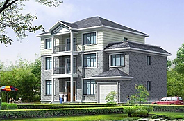 乡村住宅CAD施工图