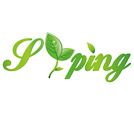 原创字体spring设计