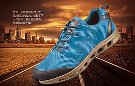 运动鞋海报图片