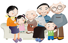 快乐幸福一家人
