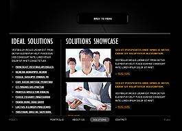 网页界面设计flash网站模板