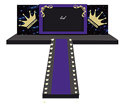 婚礼主舞台效果图