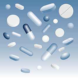 医药背景矢量素材