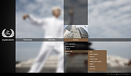高端大气商务网站首页设计