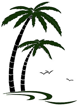 矢量椰树