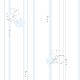 浅蓝灰色线条花朵竖条纹背景图片素材下载