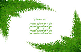 矢量树枝背景图片