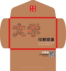 手绘明信片封套