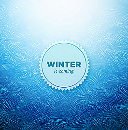 蓝色背景矢量图