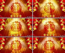 婚礼婚庆庆典专用LED背景视频素材
