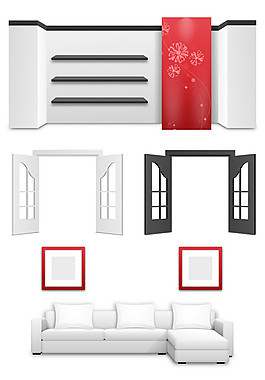 室内图标素材ai矢量素材