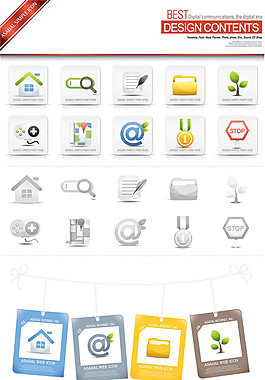 个性网页图标素材ai矢量素材