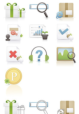 网页时尚图标ai矢量素材