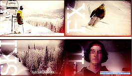 怀旧插图图文相册幻灯片展示的AE模板