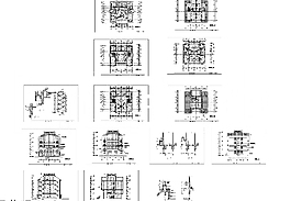 私宅建筑cad图纸