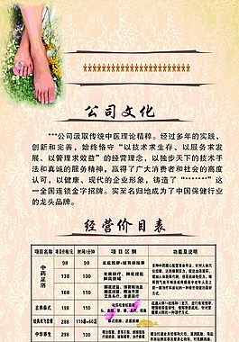 足浴展架