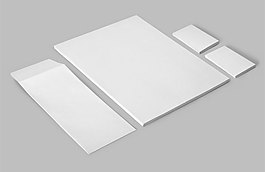 白板贴图模板PSD分层素材
