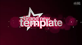 粉红卡通ae文字特效片头模板