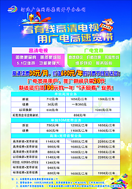 看有线高清电视 用广电高速宽带