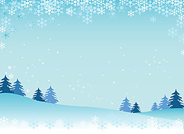 雪景设计图