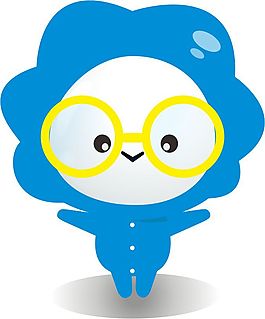 蓝色吉祥物图片_蓝色吉祥物素材_蓝色吉祥物模板免费下载-六图网