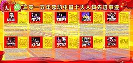 2015年感动中国十大人物先进事迹