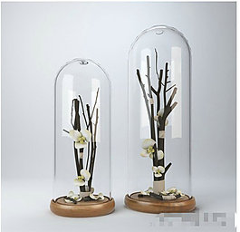 玻璃花瓶3Ｄ模型素材