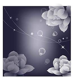 灰色系花纹花边图