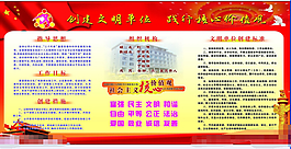 践行核心价值观展板