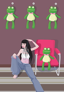 美女