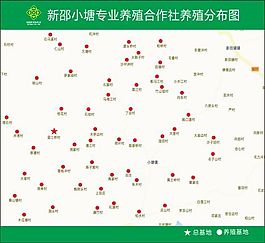 分布图
