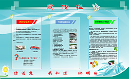 科普宣传栏 宣传栏