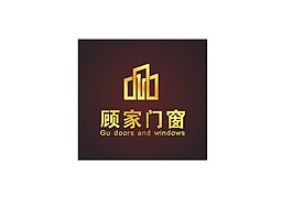 logo图片创意紫色背景朗盛门窗矢量标志派雅门窗一米阳光门窗标志图片