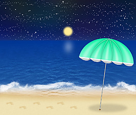 卡通海素材