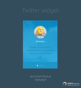 推特控件UI设计