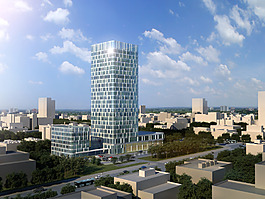 城市建筑后期