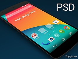 安卓平板模型PSD素材