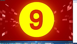 原创AE翻转倒计时视频aep模板