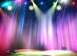 婚礼舞台背景LED七彩灯光视频