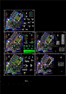 戒毒中心规划CAD图纸