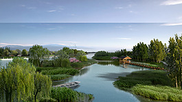 湖泊风景