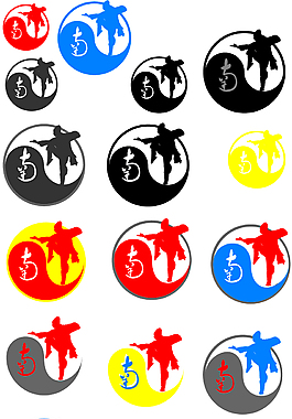 太极拳logo图片 太极拳logo素材 太极拳logo模板免费下载 六图网