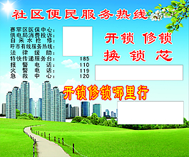 社区开锁
