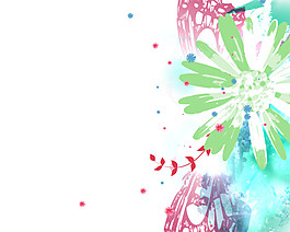 彩色蝴蝶视频素材