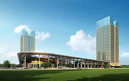 创意建筑效果图