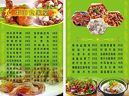美食餐牌